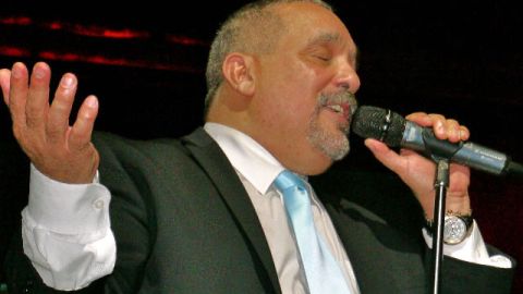 Willie Colón durante su recital en El Bronx