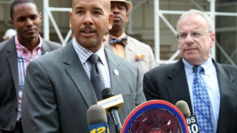 El presidente de El Bronx Rubén Díaz es uno de los principales promotores del proyecto.