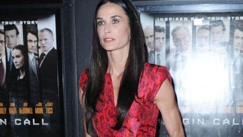 Demi Moore tuvo que superar su propia adicción a los fármacos y la anorexia.