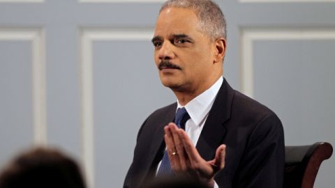 Eric Holder, Fiscal General de Estados Unidos.