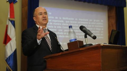 El procurador general Francisco Domínguez Brito.