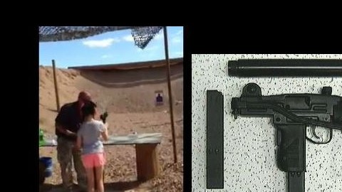 La niña estaba de vacaciones en Arizona.