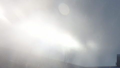 La lluvia se dejó caer con fuerza en el Arthur Ashe Stadium, lo que obligó a suspender durante dos horas los partidos del US Open.