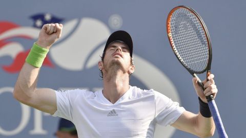 Andy Murray tras vencer a Jo-Wilfried Tsonga.
