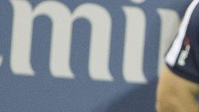 Wawrinka y su 'clavado' a las tribunas durante un partido del U.S. Open 2014.