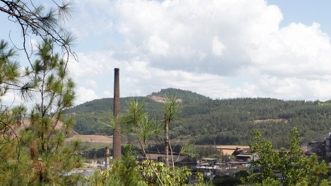 Planta de procesamiento de ferroníquel de Falcondo en Bonao.
