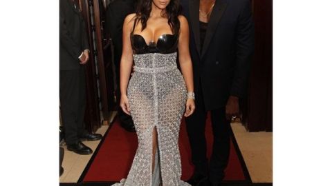 Kim ganó el premio GQ británico a la Mujer del Año.