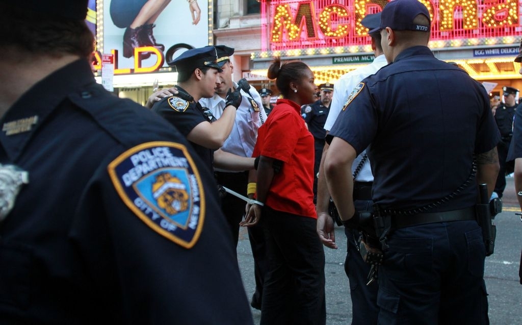 Entre ambas protestas en Nueva York fueron arrestados un total de 19 trabajadores