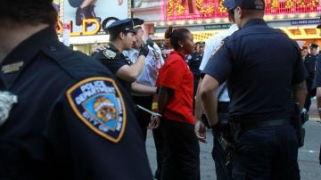 Entre ambas protestas en Nueva York fueron arrestados un total de 19 trabajadores