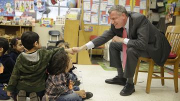Unos 50,000 niños inician hoy el Pre-K, el plan impulsado por el alcalde Bill de Blasio.