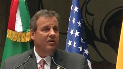 Chris Christie termina la gira el viernes.