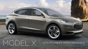 El Tesla modelo X será un SUV.
