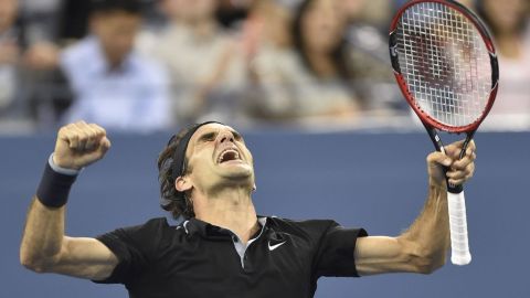 El helvético superó un doble match point y ahora va contra Cilic por un puesto en la final.