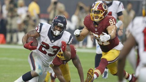 El corredor de Houston Arian Foster.