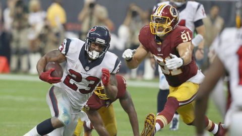El corredor de Houston Arian Foster.