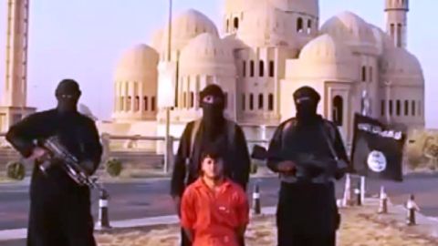 Foto de archivo que muestra una de las ejecuciones recientes de ISIS.