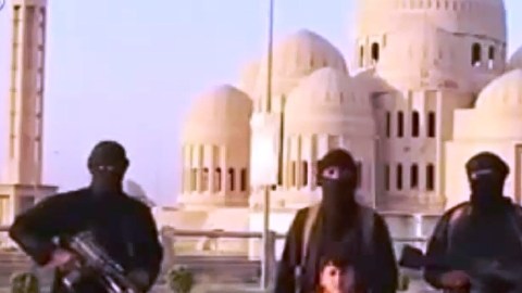Foto de archivo que muestra una de las ejecuciones recientes de ISIS.