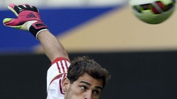 Iker Casillas será hoy el meta titular de España.