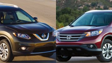 Antes de comprar un SUV, compara el Nissan Rogue y el Honda CRV.