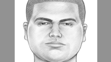 Un boceto del sospechoso que fue publicado por el NYPD, es el único elemento que tienen hasta ahora para identificarlo.