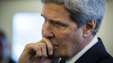 Kerry busca más apoyo en países de Medio Oriente.