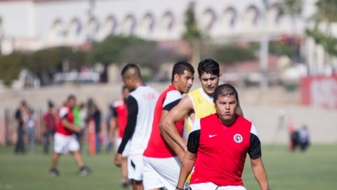 Daniel "Travieso" Guzmán participa activamente en  los  entrenamientos de  Xolos .