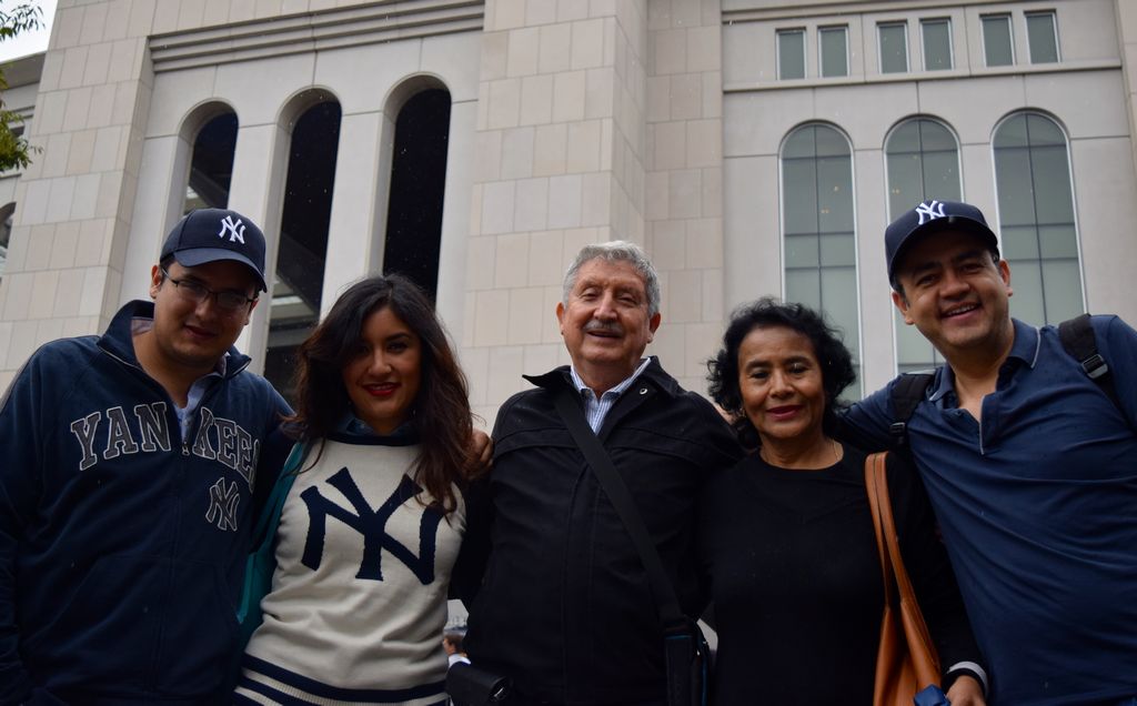 La familia Garduño viajó desde Ciudad de México.