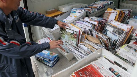 El correo acumulado se estima que “como mínimo” supera las 2,500 libras de peso.