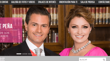En el portal destaca su vida a partir de 2010, tras casarse con Peña Nieto.
