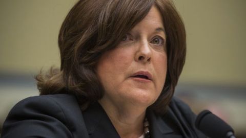 Julia Pierson durante su comparecencia en la Cámara de Representantes.