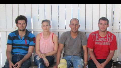 Los ciudadanos cubanos fueron detenidos en parque San Rafael.