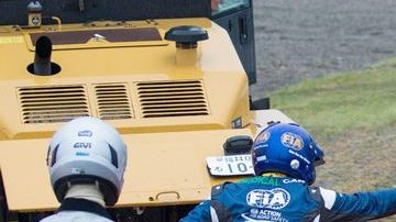 El momento del rescate de Bianchi.