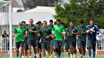 La selección mexicana cerró su preparación para enfrentar hoy  en Chiapas a su similar de Honduras.