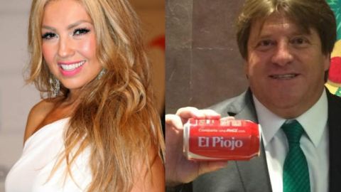 Piojo Herrera asegura que le gusta la forma de actuar y de cantar de Thalía.