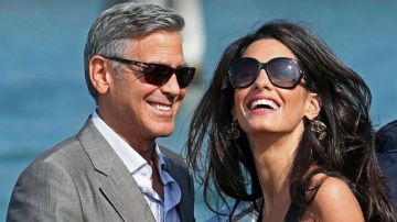 George Clooney y Amal Alamuddin se casaron en Venecia a finales de septiembre.