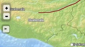 El sismo se sintió en varias naciones centroamericanas.