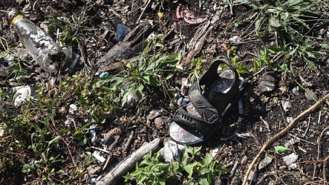 Una de las fosas que se hallaron en Iguala, Guerrero, el pasado 13 de octubre.