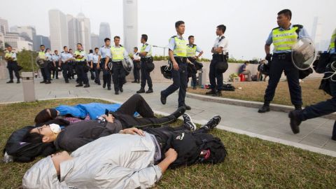 El movimiento “Occupy Central” intensifica sus movilizaciones.