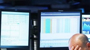 El Dow Jones llegó a perder 460 puntos en una jornada reciente.