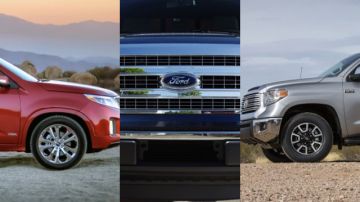 Kia, Ford y Toyota son algunas de las marcas que ofrecen buenas opciones.