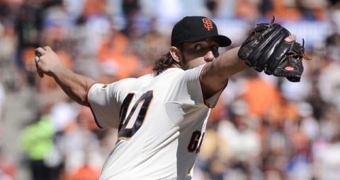 Madison Bumgarner, pitcher estelar de San Francisco.