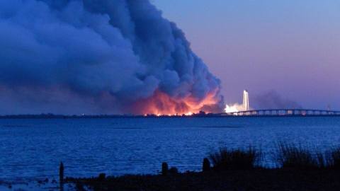 Un tuit de la ISS confirmó la emergencia.