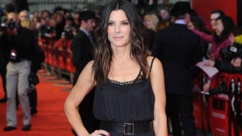 Sandra está rodadndo su última película 'Our Brand is Crisis' en Nueva Orleans.