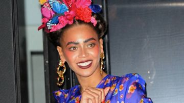 A Beyoncé no se le olvidó ningún detalle y se parecía bastanta a Frida Kahlo.