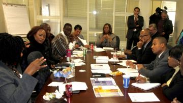Letitia James, tuvo una reunión  con lideres de la comunidad africana.