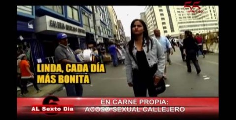 La reportera Stephanie Bravo se lanzó a las calles de Lima para hacer un experimento similar al realizado por Shoshana Roberts en NYC.