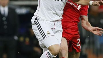 Karin Benzema logró el gol del triunfo ante Liverpool.