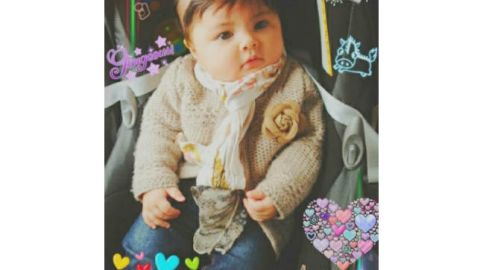 La hija de Castro y Paola Erazo se llama Rafaella, pero al parecer la han apodado "Amy".