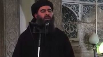 El líder de los yihadistas resultó lesionado en Mosul.