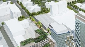El masivo plan comercial y habitacional de 1,700 unidades, ahora incluye 468 (27%) apartamentos asequibles.